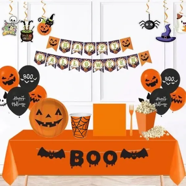 Cadılar Bayramı Parti Seti 16 Kişilik