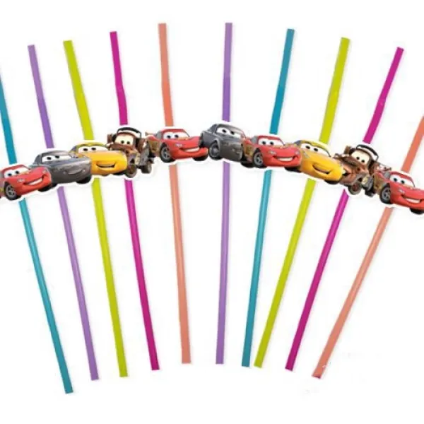 Cars Artistik Pipet (10 Adet)