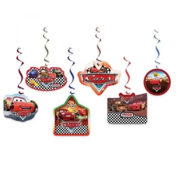 Cars Asmalı Tavan Süsü (6 Adet)