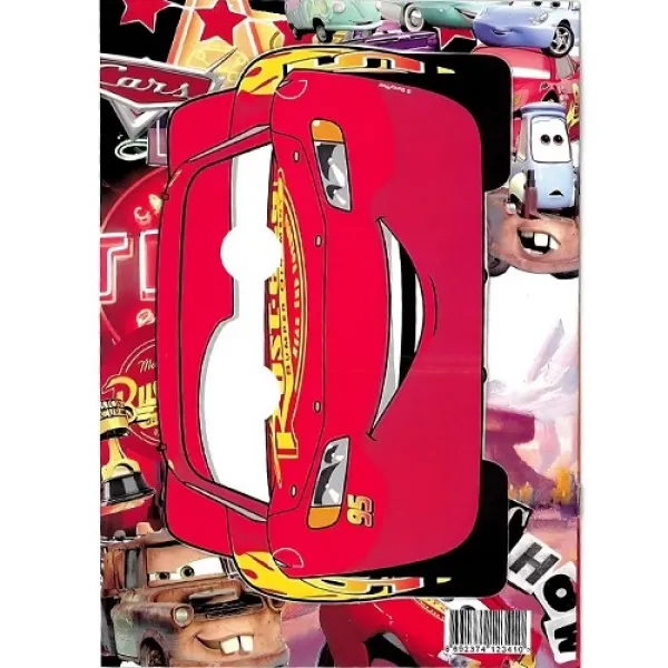 16 Sayfa Cars Boyama Kitabı Stickerlı 1 Adet