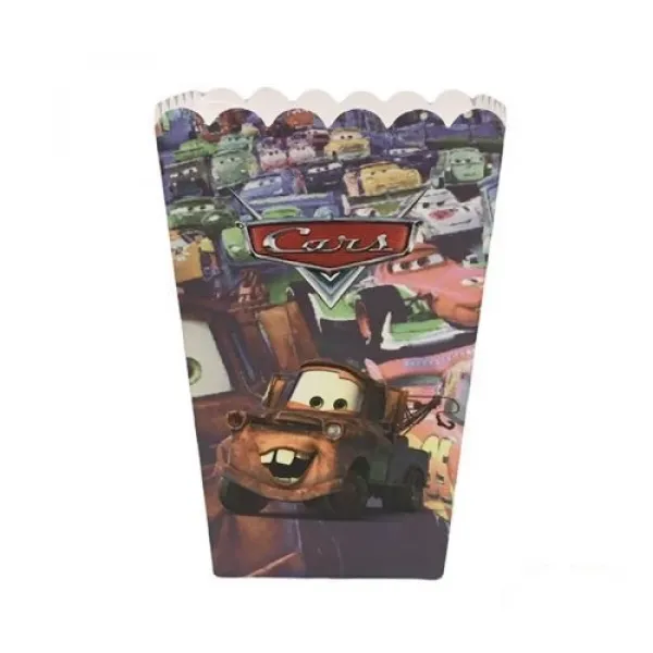 Cars Mısır Kutusu (8 Adet)