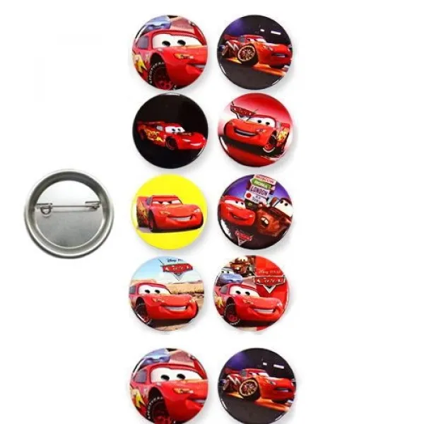 Cars Parti Rozeti (10 adet)
