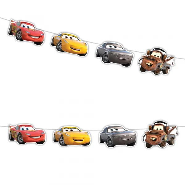Cars Şimşek Msqueen Dekor Süs (170x13 cm)