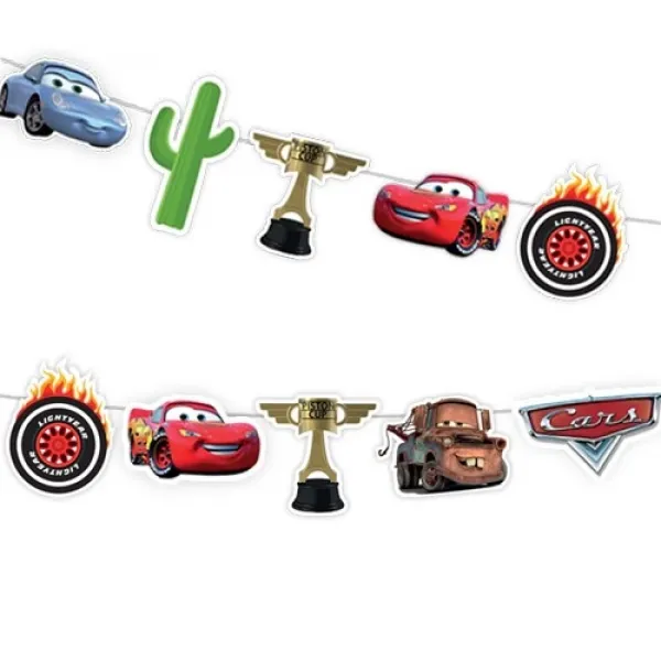 Cars Şimşek Msqueen Dekoratif Banner 150x15 cm