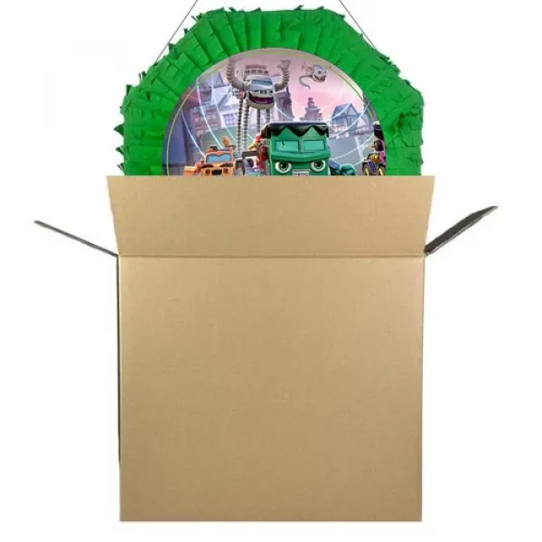 Cesur Canavar Tekerler Pinyata 42 cm + Sopası