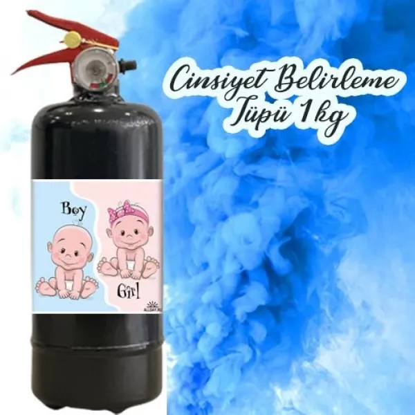 Cinsiyet Belirleme Tüpü Mavi 1 kg