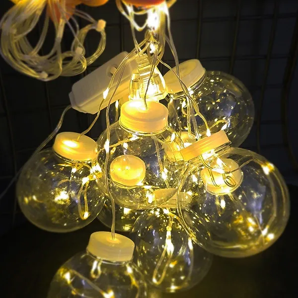 Dekoratif Led Top ışık Fişli Modüllü (3 Metre - 10 Top)