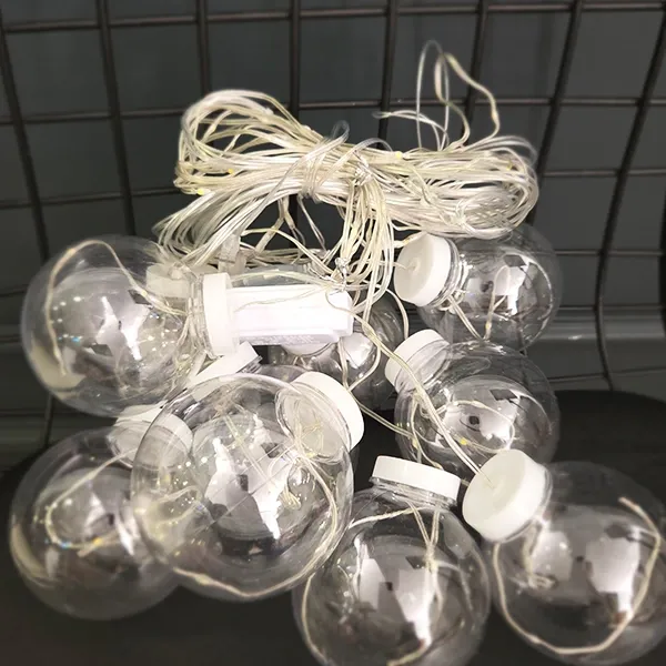 Dekoratif Led Top ışık Fişli Modüllü (3 Metre - 10 Top)