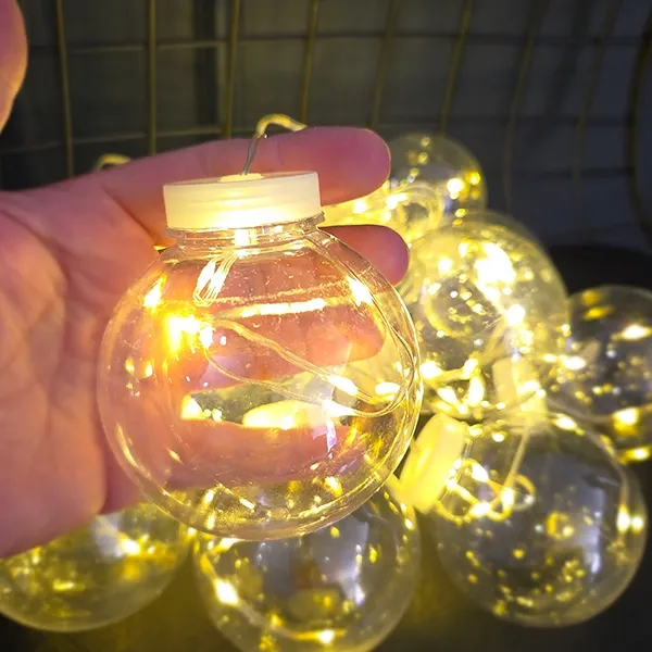 Dekoratif Led Top ışık Fişli Modüllü (3 Metre - 10 Top)