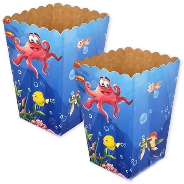 Deniz Canlıları Mısır Kutusu 8 Adet