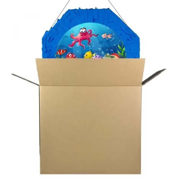 Deniz Canlıları Pinyata 42 cm + Sopası