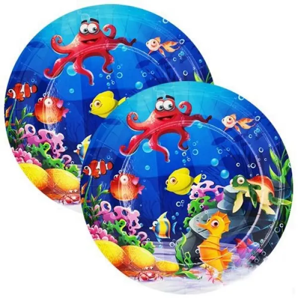 Deniz Canlıları Tabak 8 adet