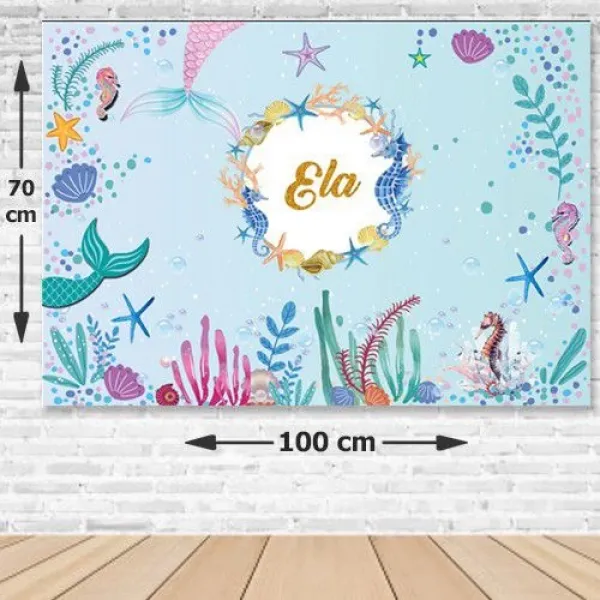 Deniz Kızı Konsept Afiş 70*100 cm