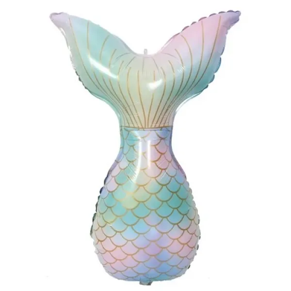 Deniz Kızı Kuyruk Folyo Balon 50*80 cm