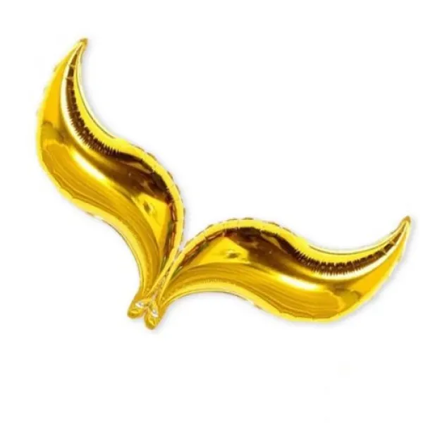 Deniz Kızı Kuyruk Folyo Balon Gold 84x22 cm