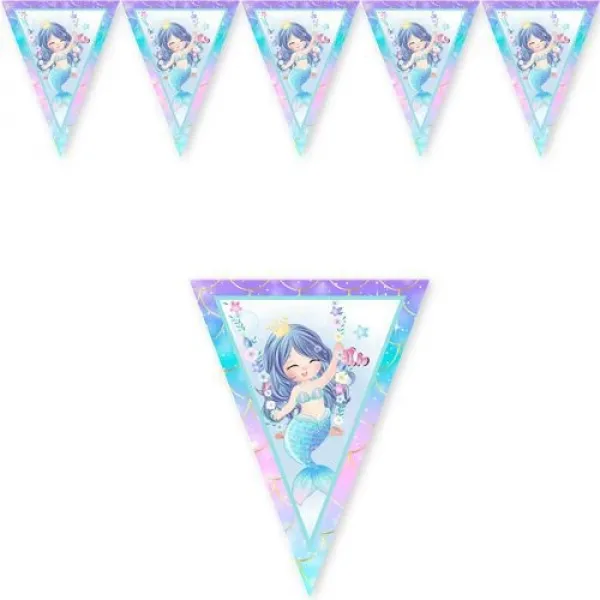 Deniz Kızı Little Flama Bayrak 2 Metre