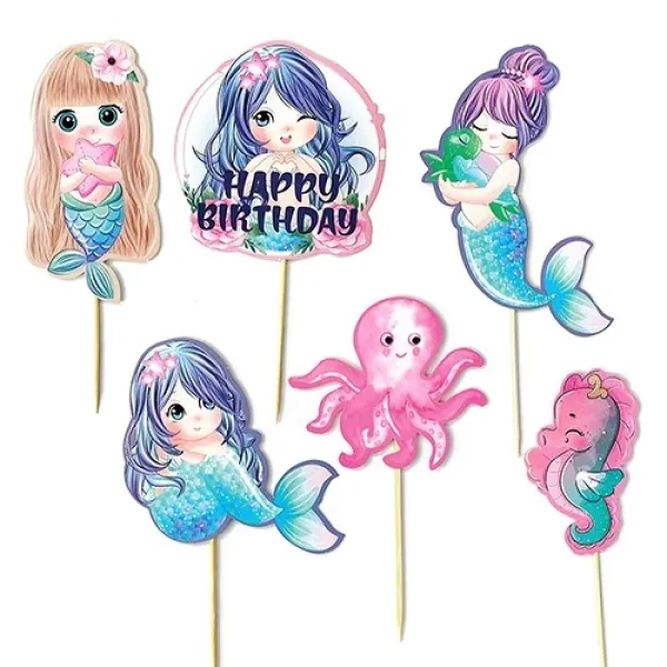 Deniz Kızı Little Pasta Süsü Seti