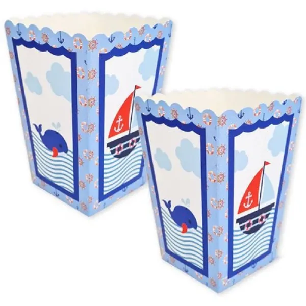 Denizci Temalı Mısır Kutusu 8 Adet
