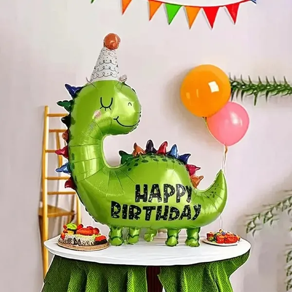 Dinosaur Happy Birthday Folyo Balon 70x75 cm