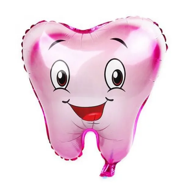Diş Folyo Balon Pembe 50x48 cm