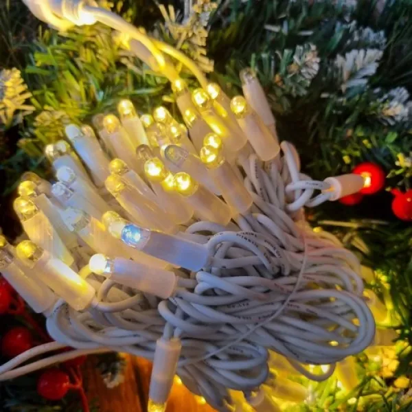 Dış Mekan Gün Işığı İp Led 10 Metre Beyaz Flaşlı IP 65