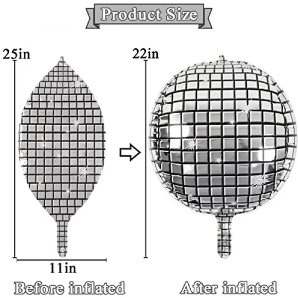 Disko Topu Folyo Balon 60 cm