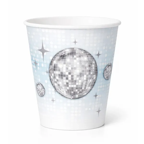 Disko Topu Karton Bardak (8 Adet)