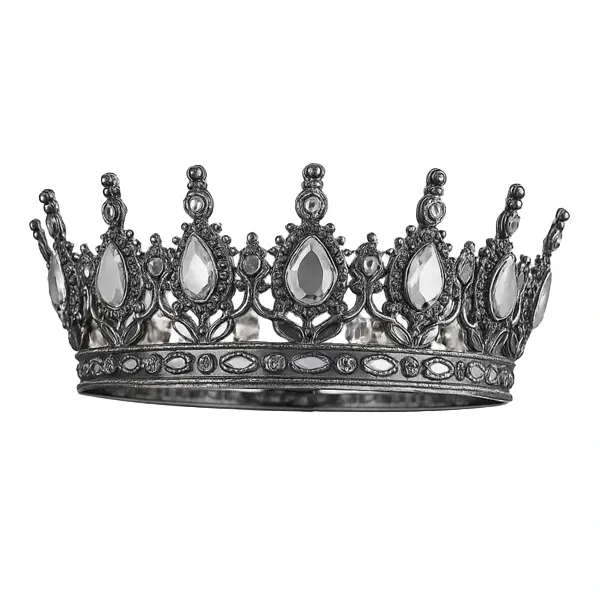 Doğum Günü Pasta Tacı Gri