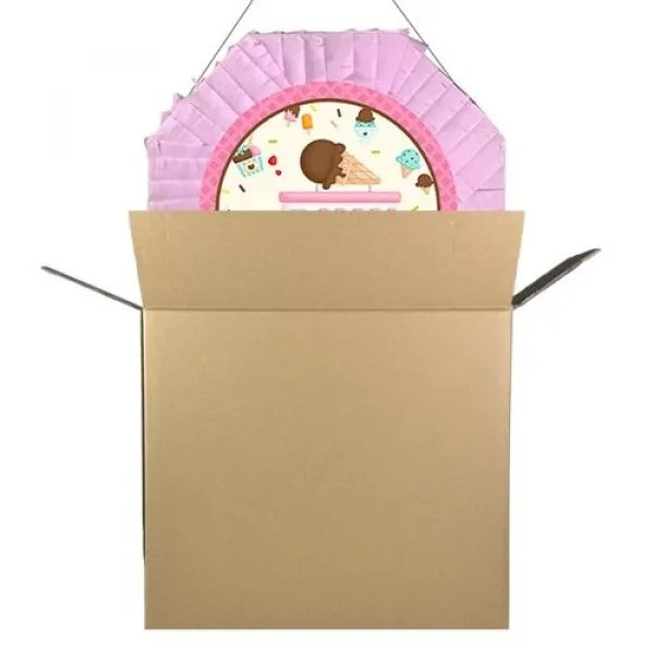 Dondurma Temalı Pinyata 42 cm + Sopası