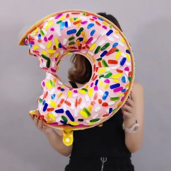Donut Folyo Balon 65x45 cm