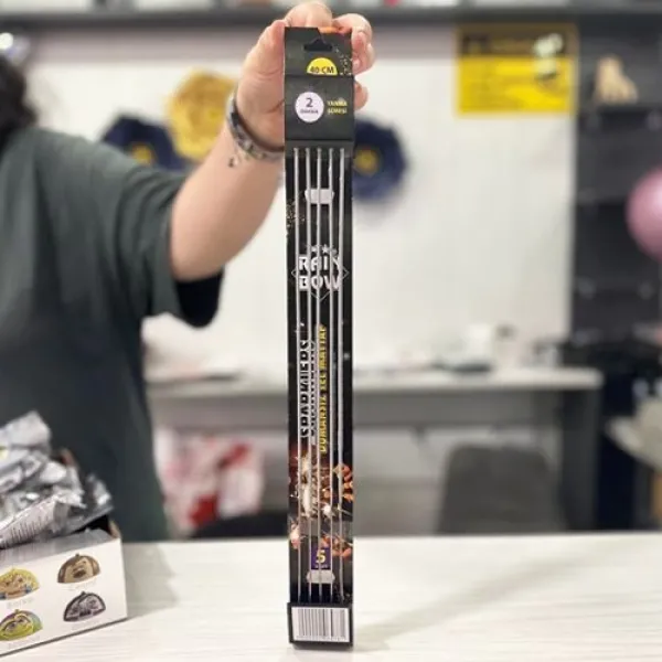 5li Dumansız Uzun Tel Maytap 40 cm