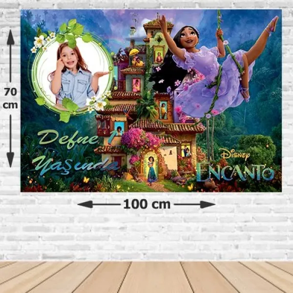 Encanto Doğum Günü Parti Afişi 70*100 cm
