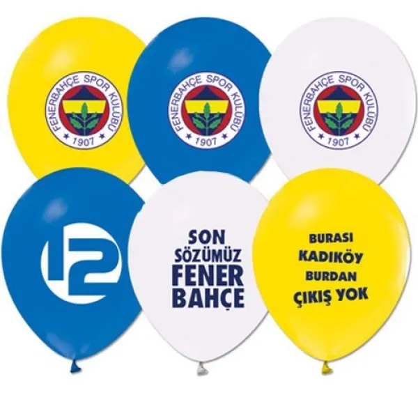 Fenerbahçe Lisanslı Balonu (8 Adet)