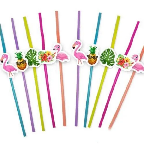 Flamingo Artistik Pipet (10 Adet)