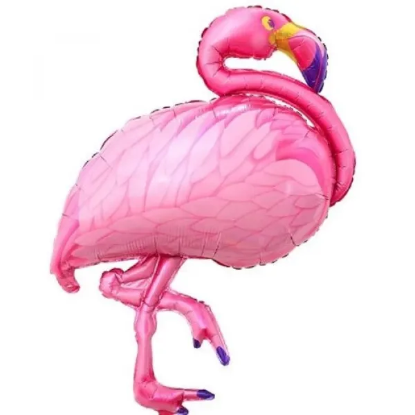 Flamingo Folyo Balon Pembe (100x50 cm)