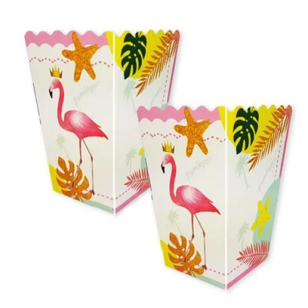 Flamingo Mısır Kutusu (8 Adet)