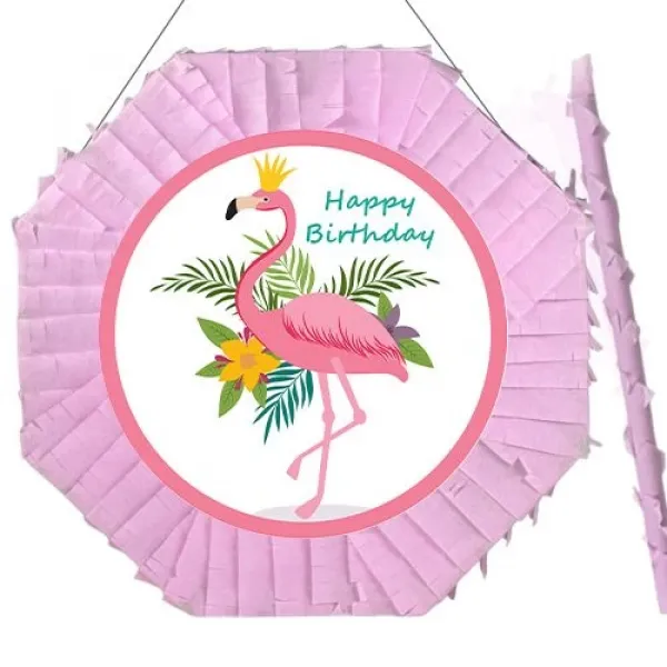 Flamingo Pinyata 42 cm + Sopası