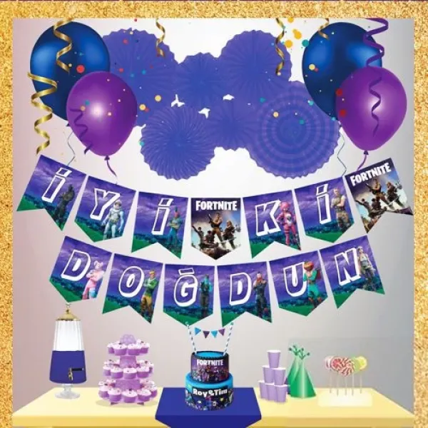 Fortnite İyi ki Doğdun Yazısı (190 cm)