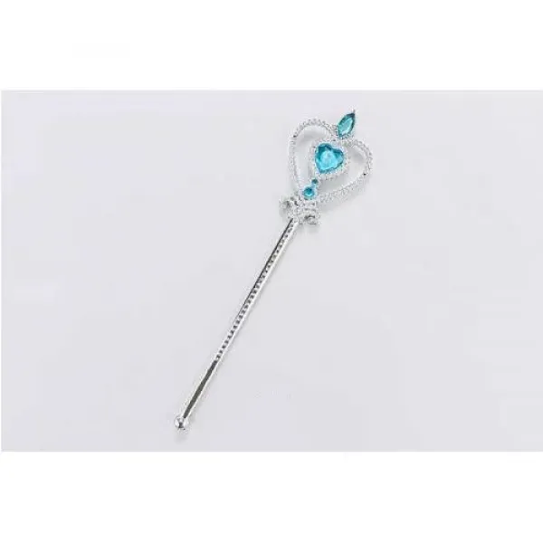 Frozen Elsa Taç, Asa, Örgü Saç Seti