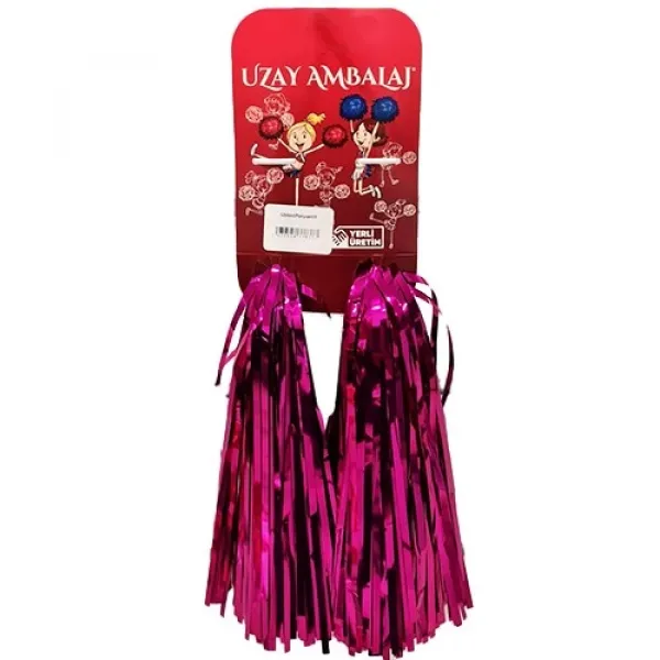 Fuşya Gösteri Ponponu 2 li