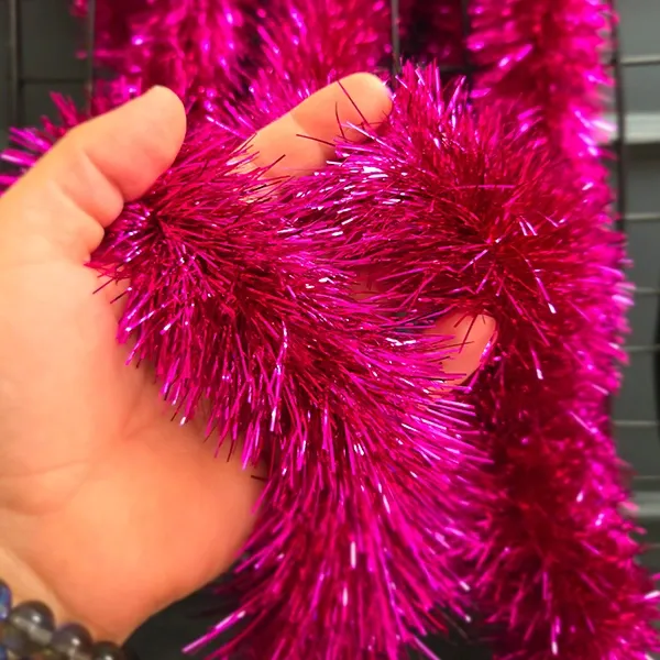 Fuşya Sim Süs 6.5 cm (2 Metre)