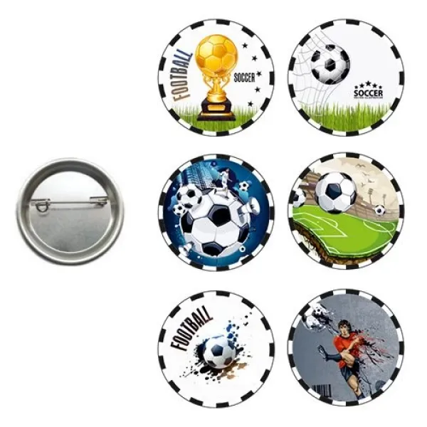 Futbol Rozeti 6 Adet