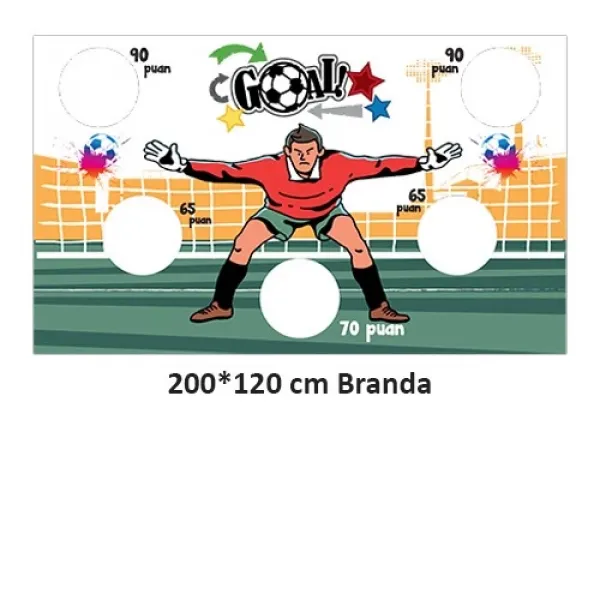 Futbol Şut Afişi 120*200 cm