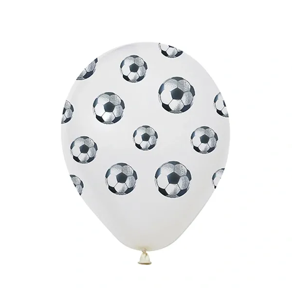 Futbol Topu Baskılı Balon 10 adet