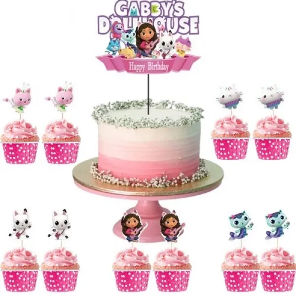 Gabby Cake Topper Set