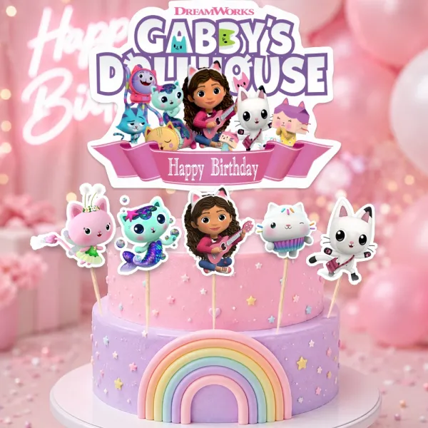 Gabby Cake Topper Set