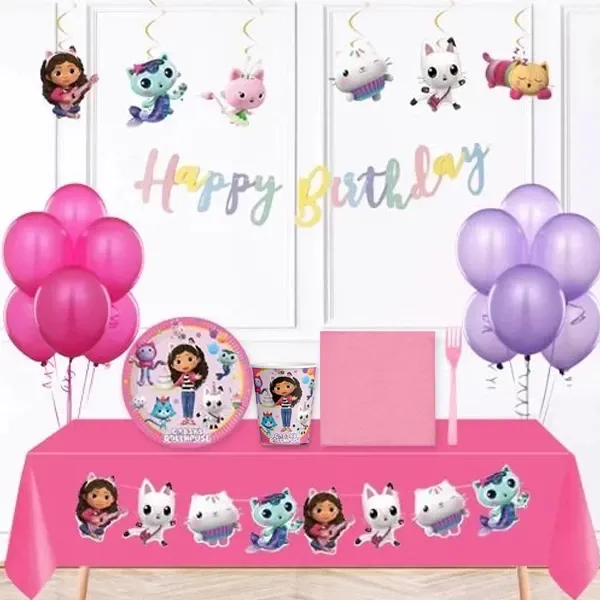 Gabby Doğum Günü Parti Seti 16 Kişilik