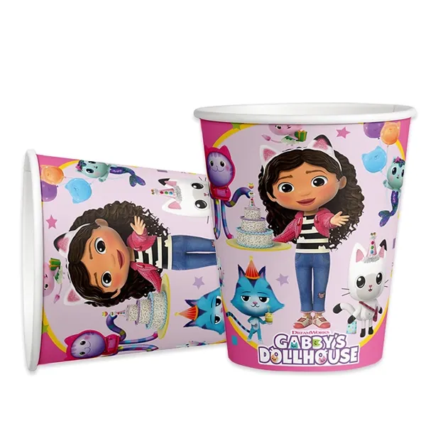 Gabby Karton Bardak 8 Adet