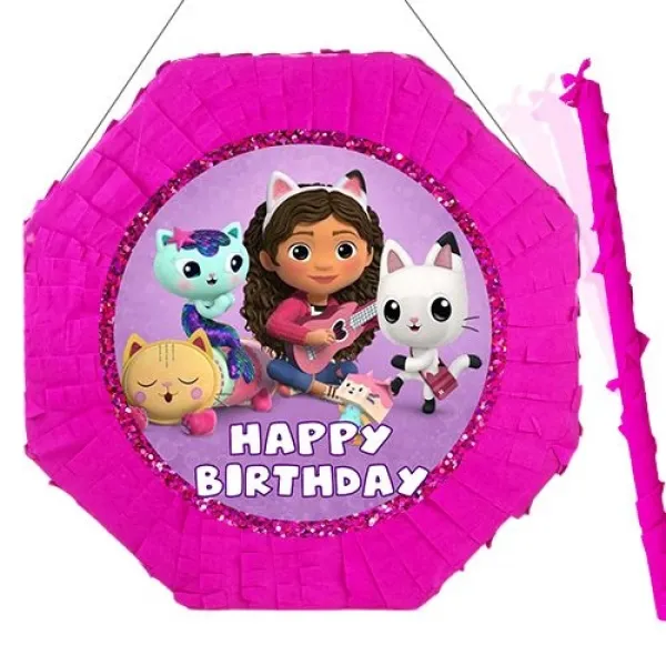 Gabbynin Hayal Evi Pinyata 42 cm + Sopası