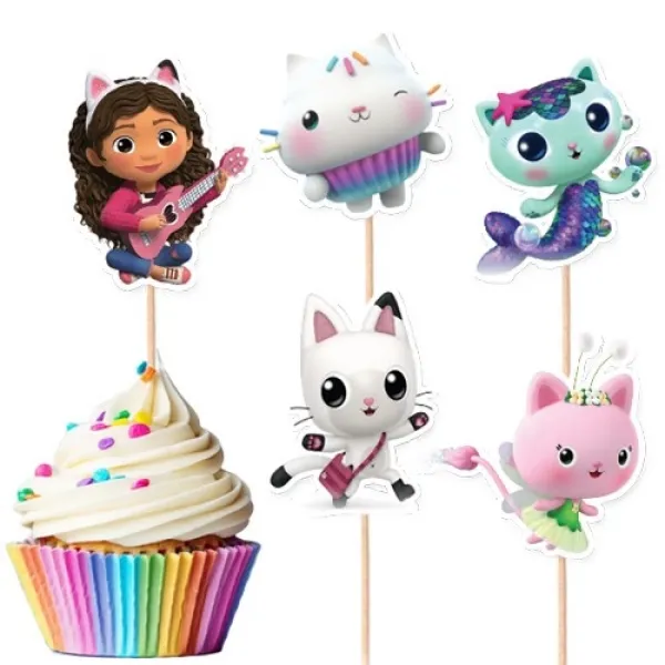 Gabbynin Hayal Evi Şekilli Kürdan 10 Adet